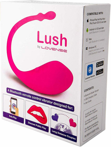 Lovense Lush – интерактивный вибратор (управление через приложение)